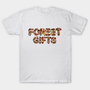 Forest Gifts: An Organic Tribute to Nature T-Shirt